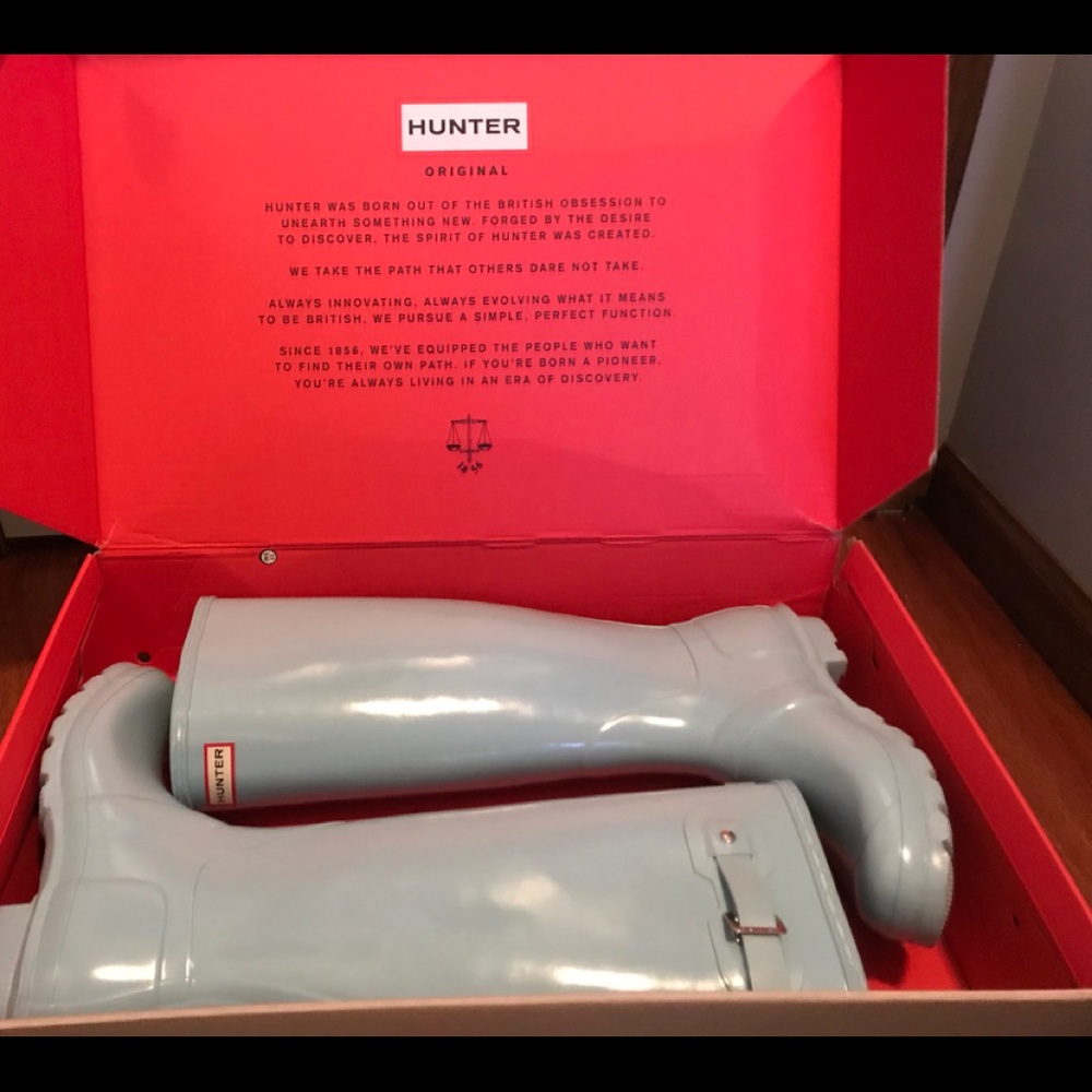 Hunter Boots Pale Mint